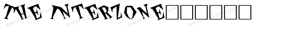 The Interzone字体转换